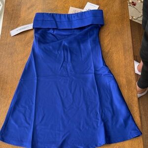 Princess Polly Royal Blue Strapless Dress